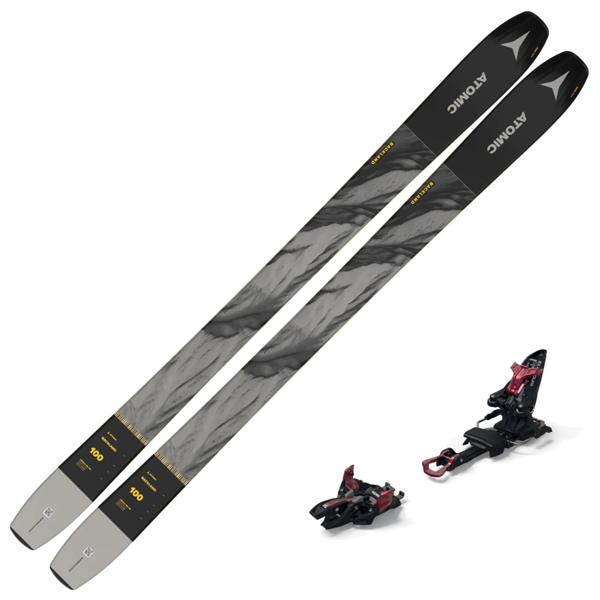 2023 Atomic Backland 100 Skis w/ Marker KingPin 13 Bindings