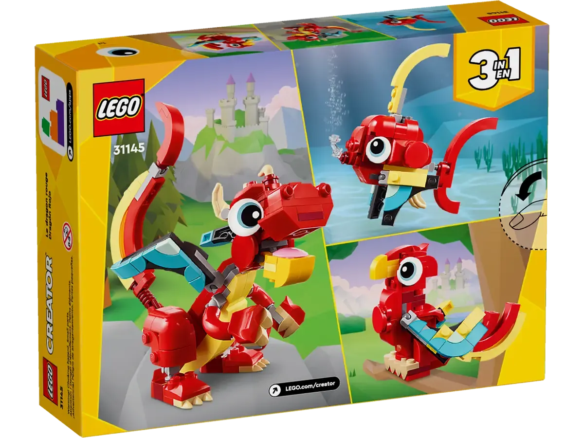31145 LEGO CREATOR RED DRAGON