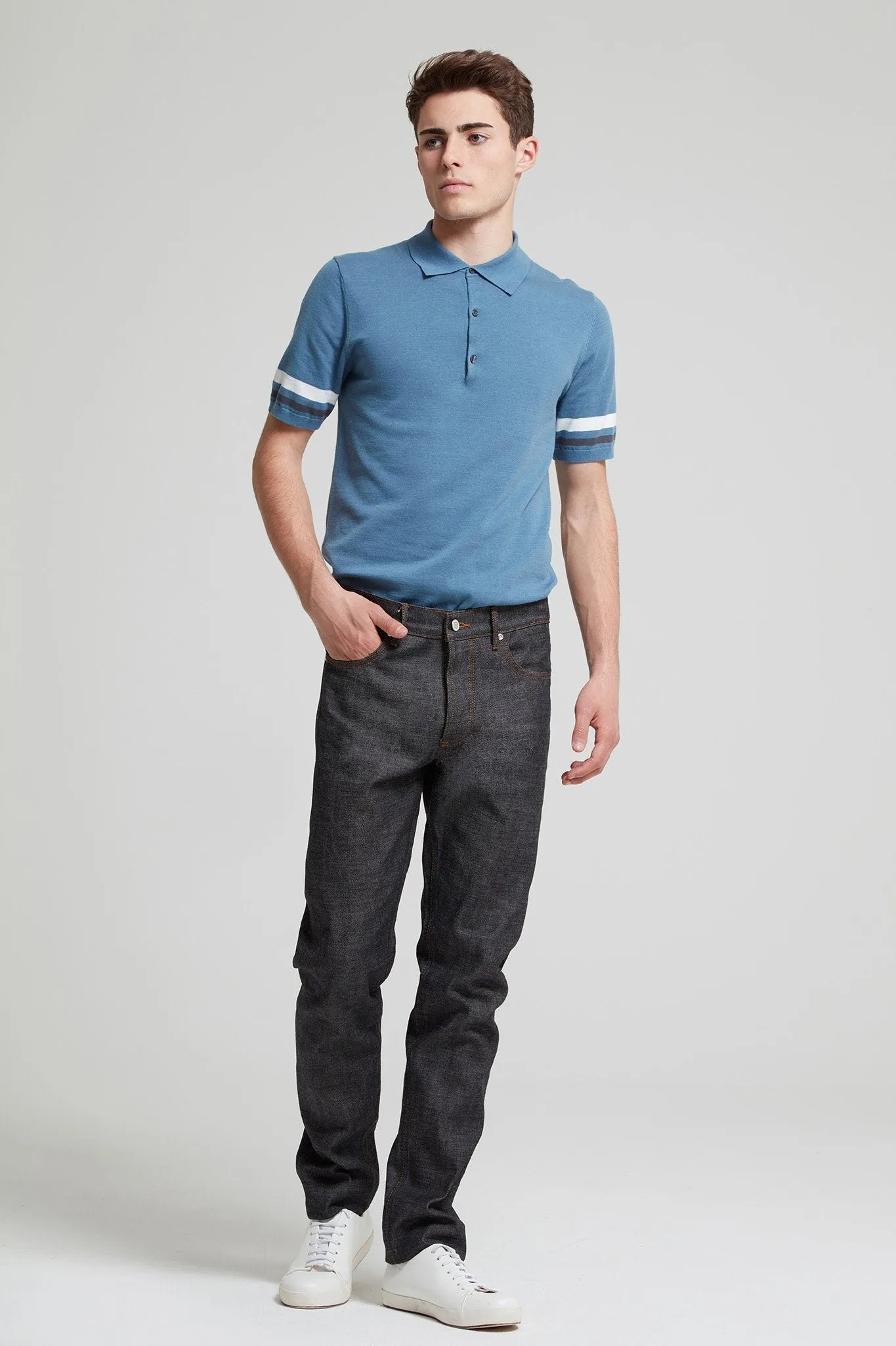 68 Jean: Regular-Fit Dry Selvedge Denim Jeans