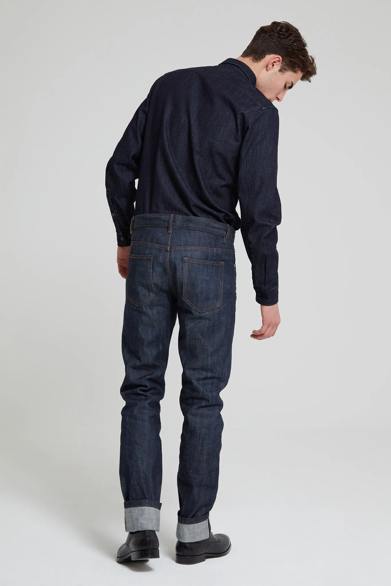 68 Jean: Regular-Fit Dry Selvedge Denim Jeans