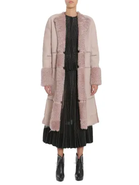 Alexander McQueen Long Shearling Coat