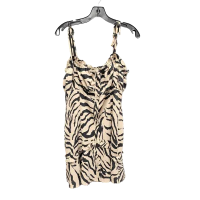 Animal Print Dress Casual Short Bar Iii, Size L