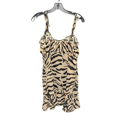 Animal Print Dress Casual Short Bar Iii, Size L