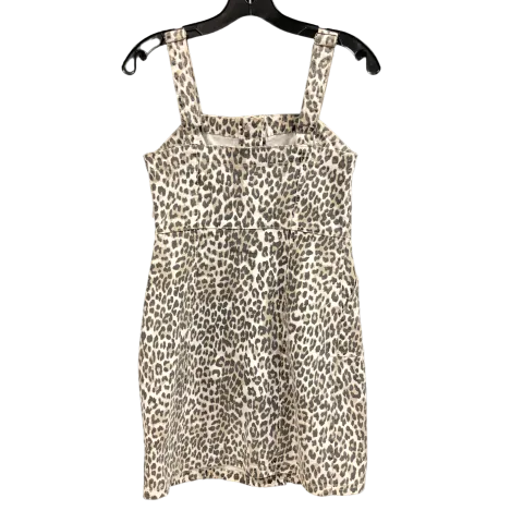 Animal Print Dress Casual Short Thread And Supply, Size Xs