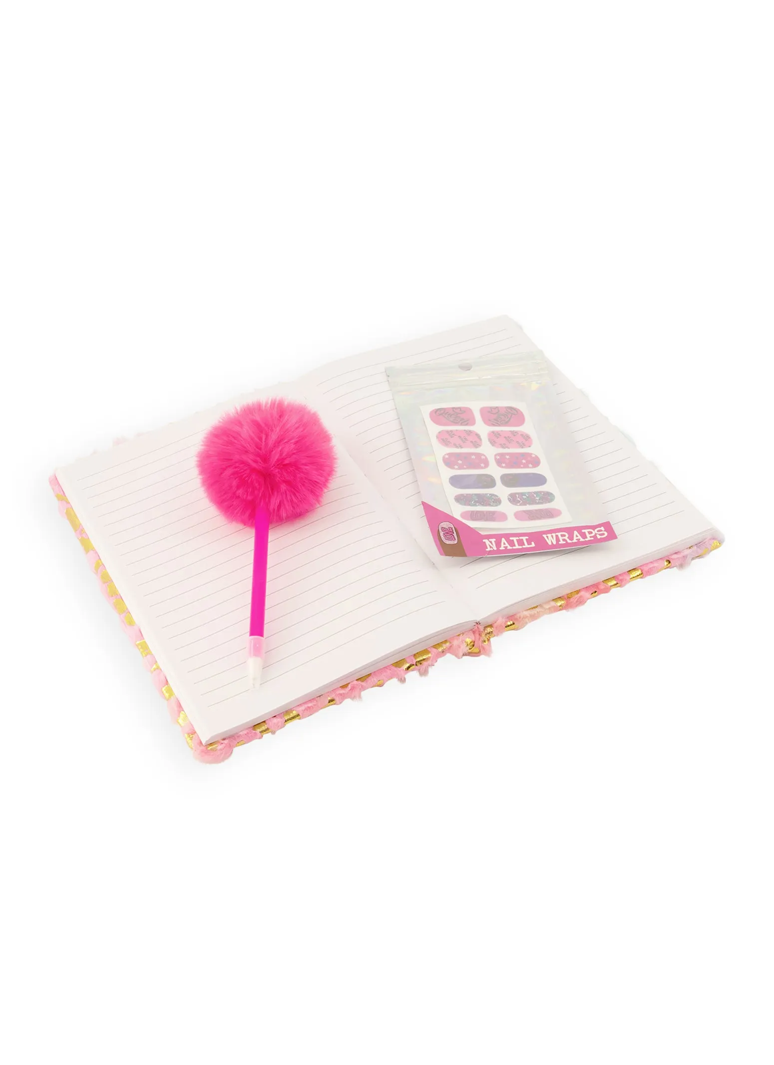Animal Print Stationery Set and Nail Wraps