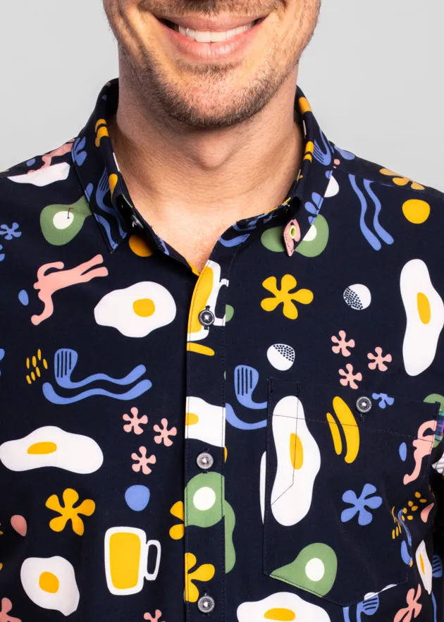 Avo Over Easy Men's Button Down