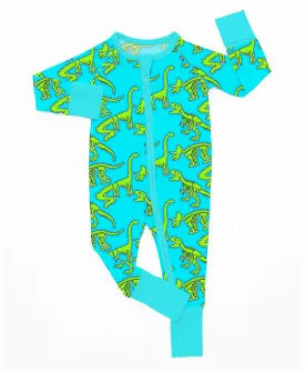 Beautifully Bold Bones - Bamboo Zippy Romper