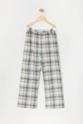 Boys Plaid Pajama Pant