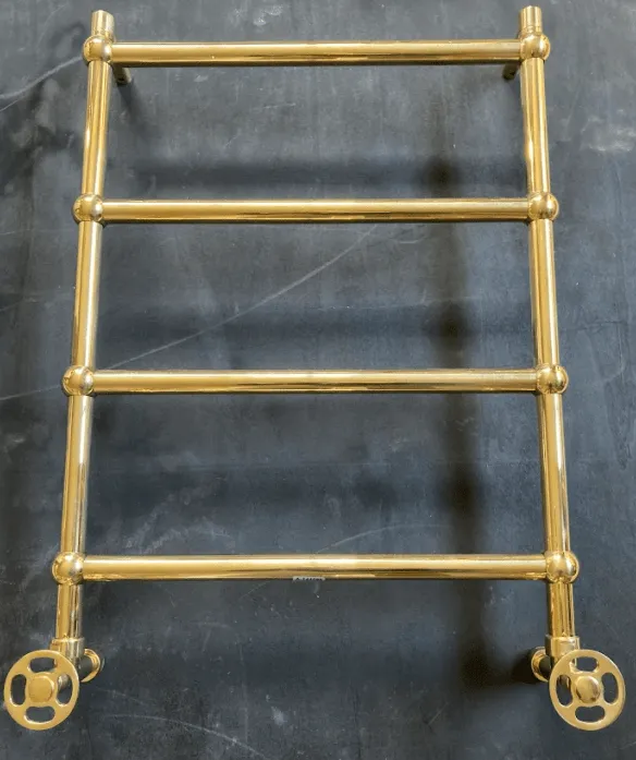 BTR15 Plumbed in traditional heated towel rail