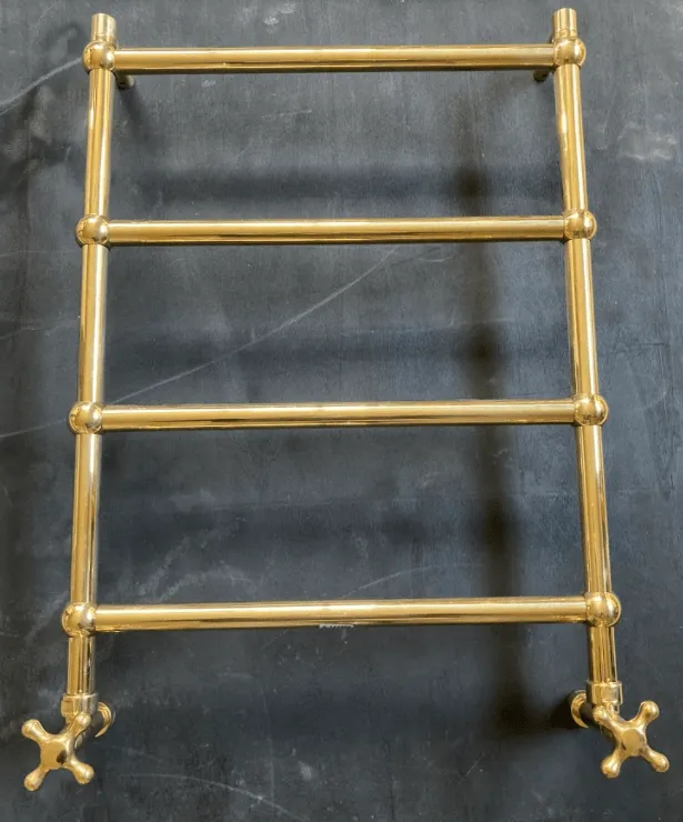 BTR15 Plumbed in traditional heated towel rail