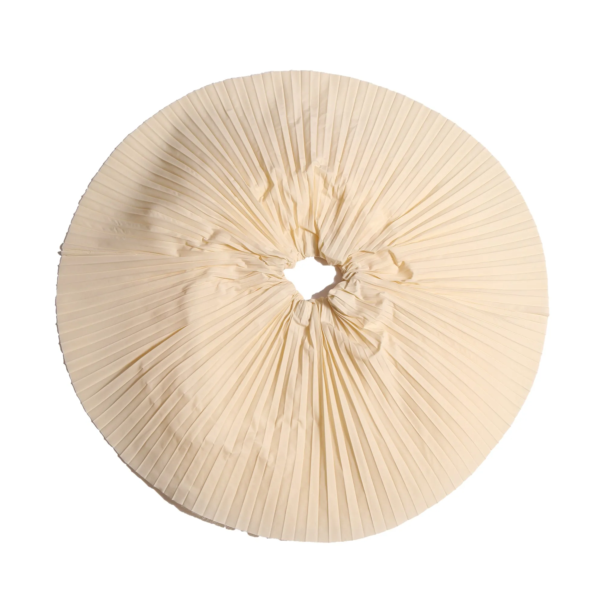 CRUSH PLEATED TWIRL SKIRT
