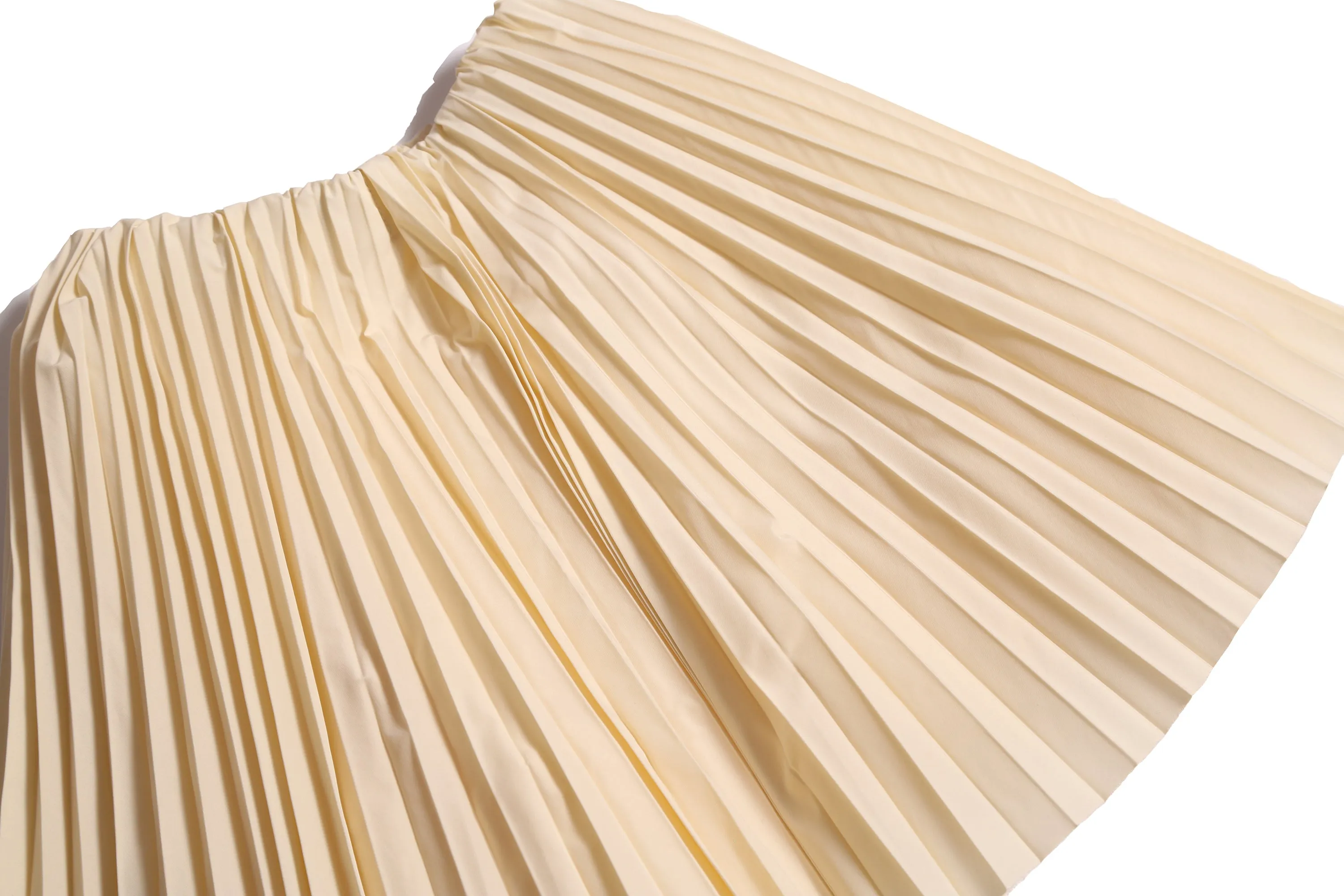 CRUSH PLEATED TWIRL SKIRT