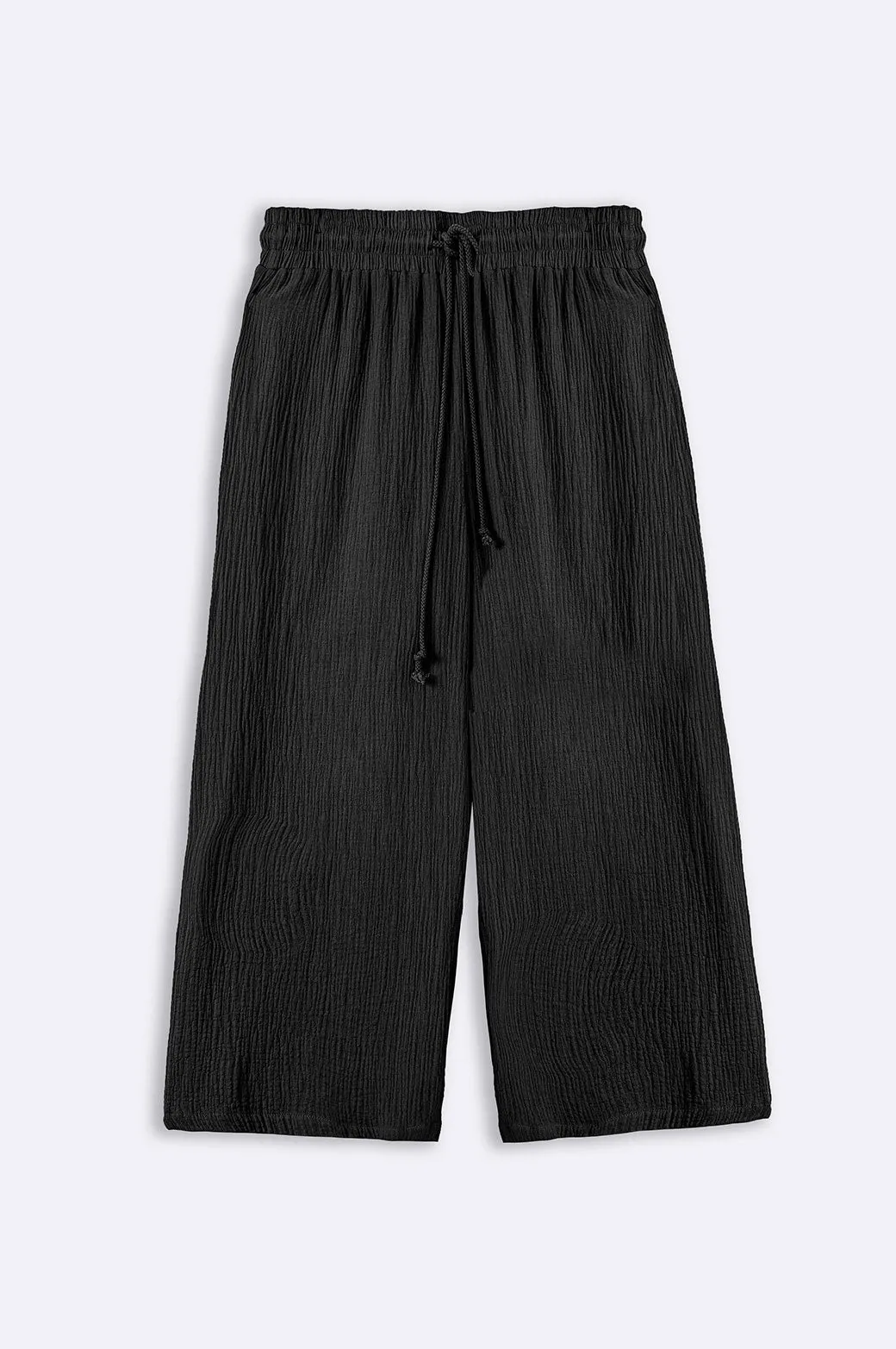 CURVE MUSLIN PANTS