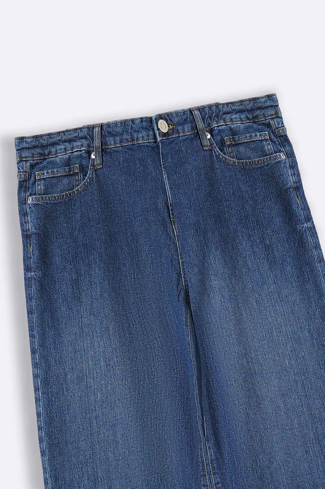 CURVE WIDE LONG JEANS