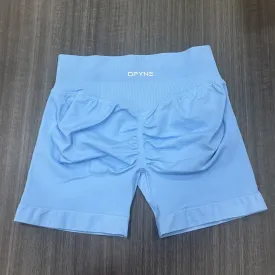 Dfyne Impact Shorts 4.5'' Low Waist Seamless Yoga Shorts Scrunch Bum Gym Shorts Women Workout Biker Short Stretch Fitness Short