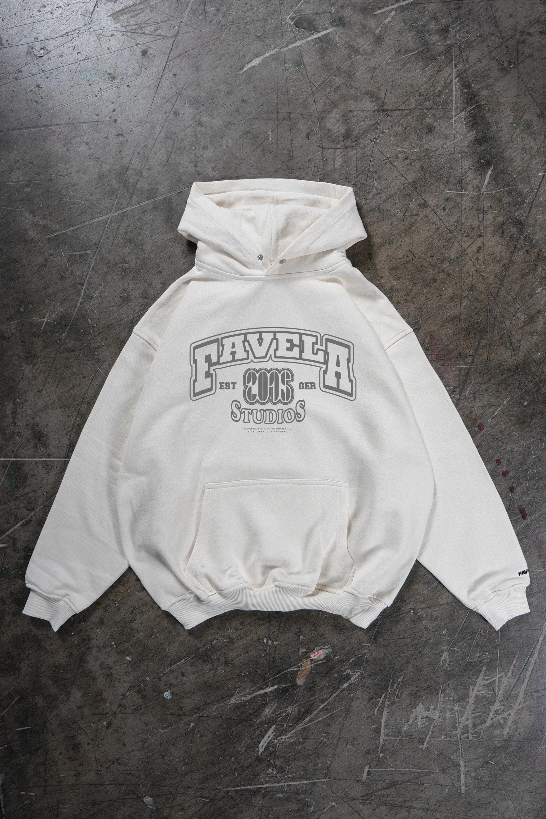 %EST2015 VANILLA HOODIE%