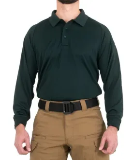 First Tactical Men's Performance Long Sleeve Polo