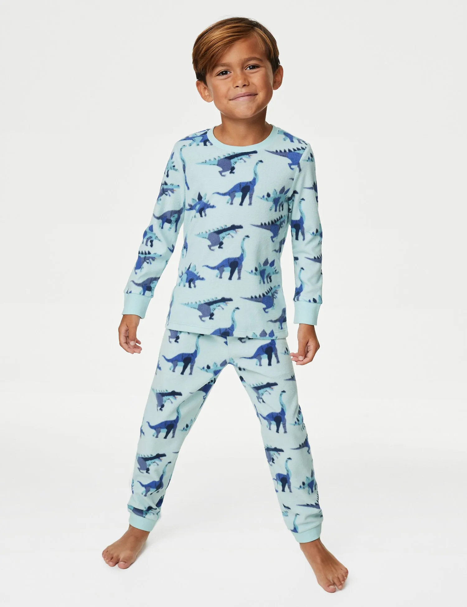 Fleece Dinosaur Pyjamas