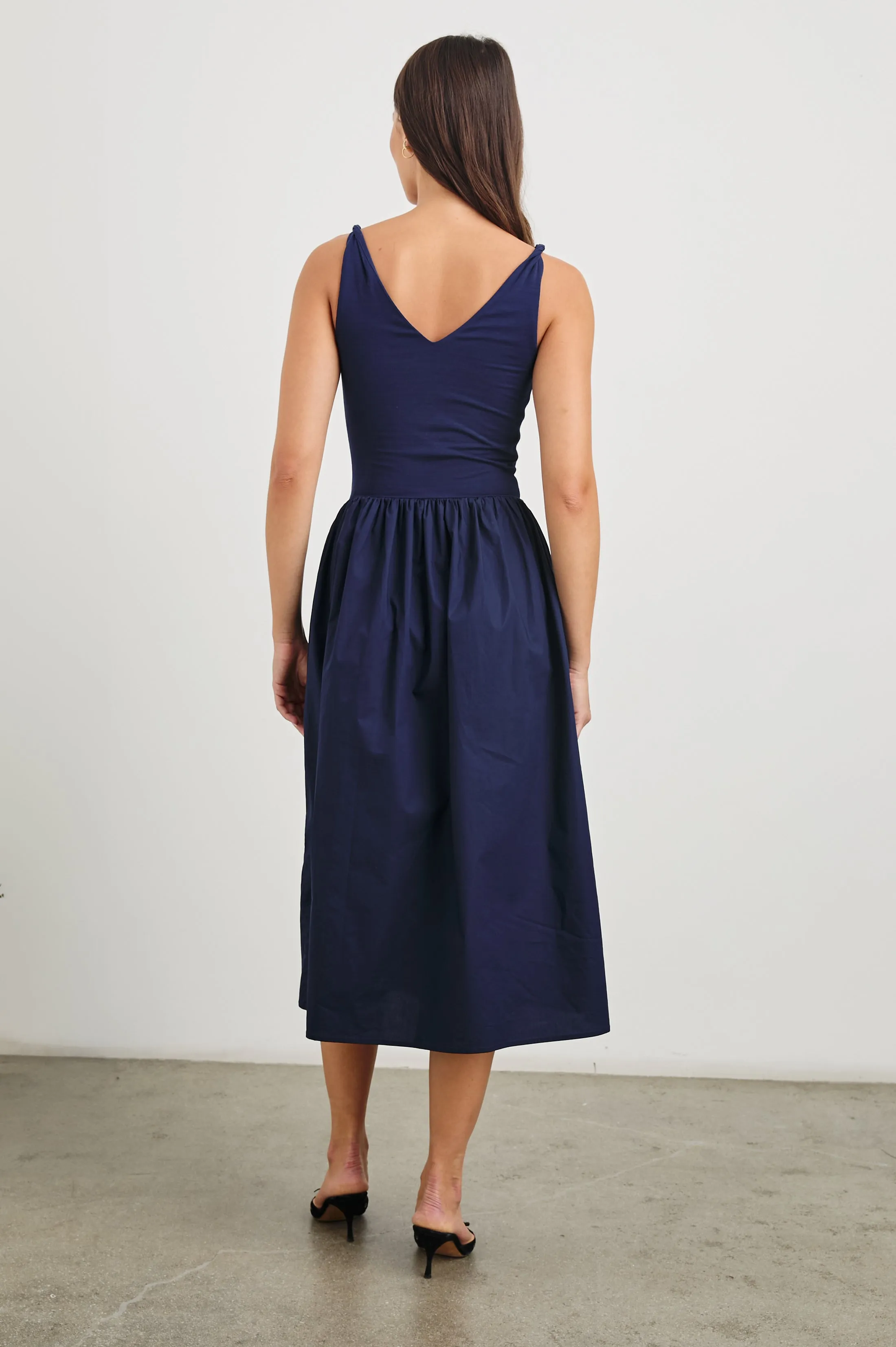 FRANCA DRESS - NAVY