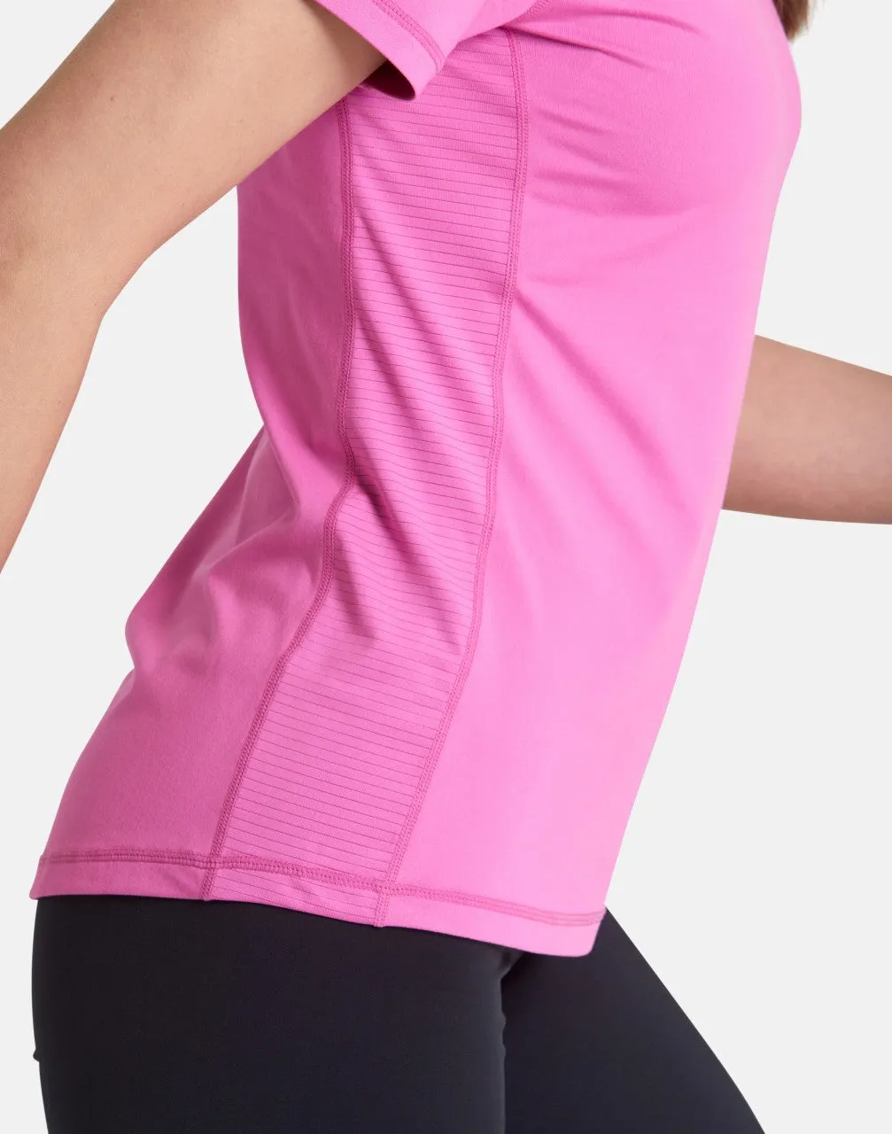 Gym Coffee Relentless Tee (Womens) - Empower Pink