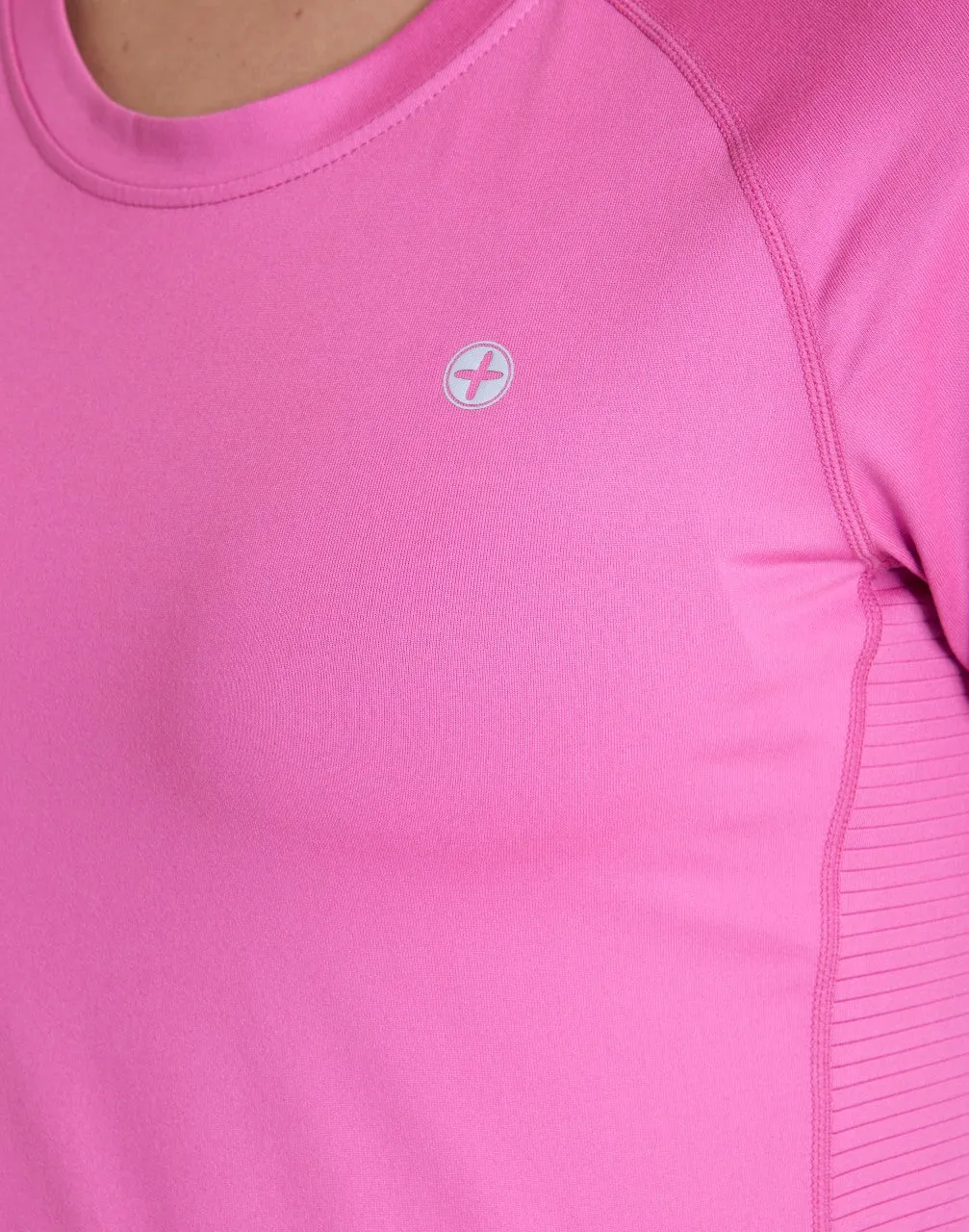 Gym Coffee Relentless Tee (Womens) - Empower Pink