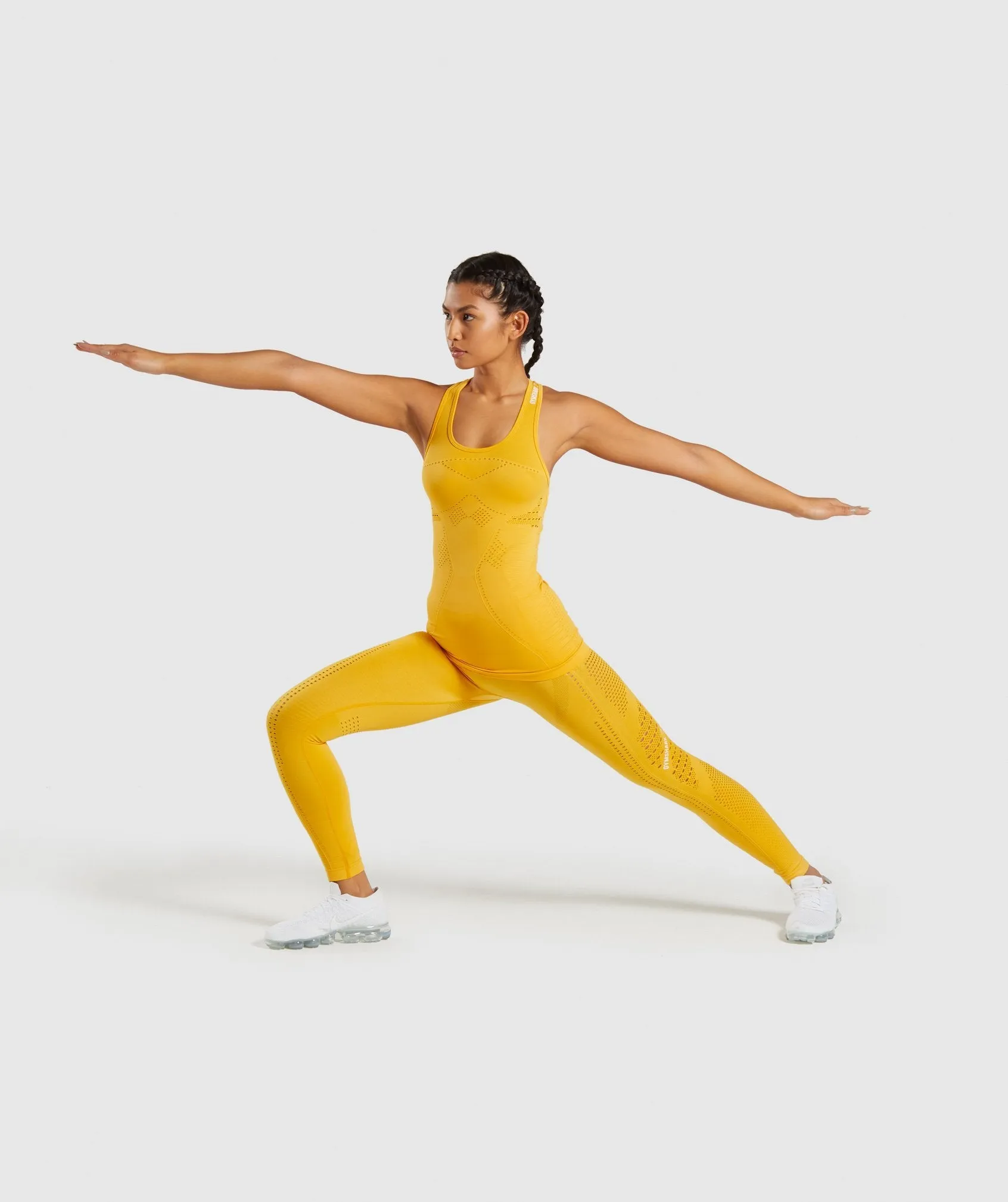 Gymshark Flawless Knit Vest - Yellow