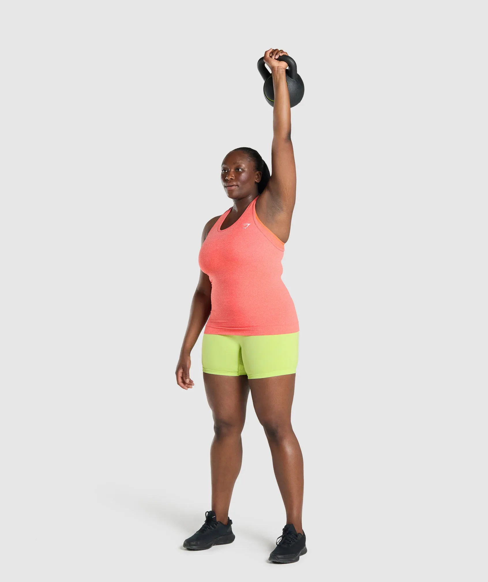 Gymshark Vital Seamless 2.0 Tank - Orange Marl