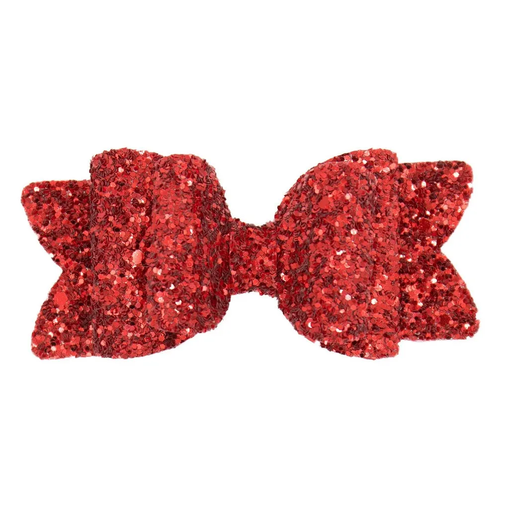 Handmade Glitter Bow Headband