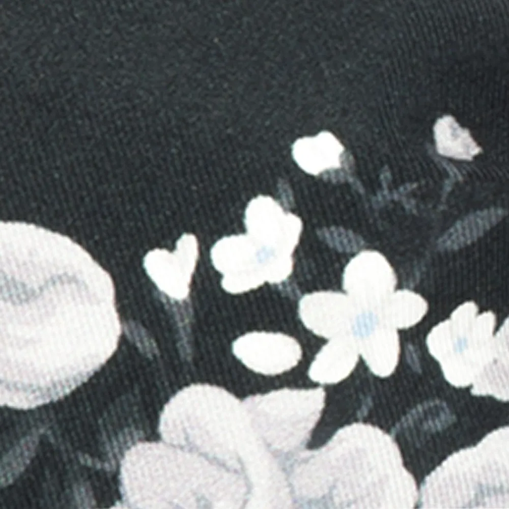 Hinterland Floral Black Bow Tie