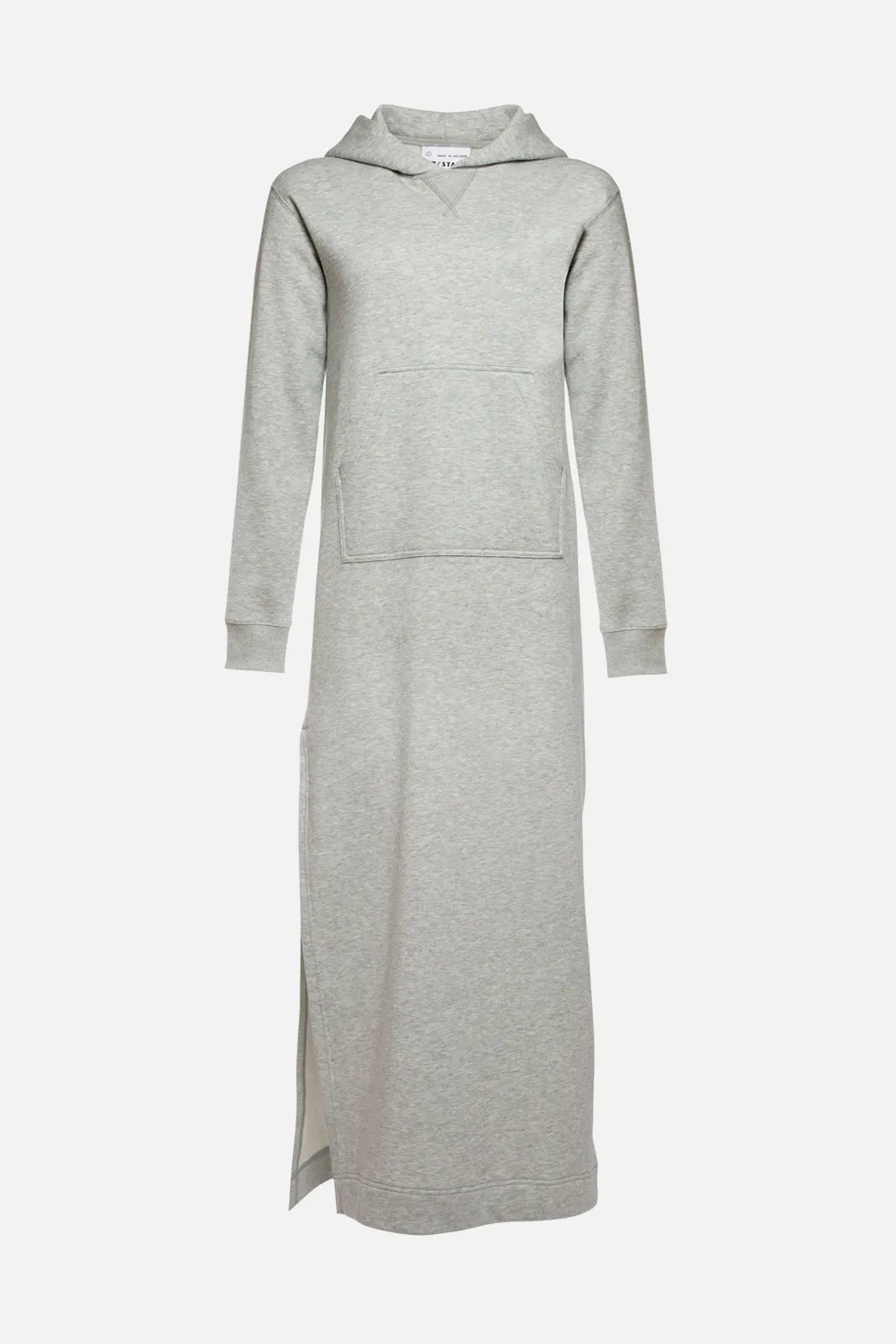 Hoodie Dress - Grey