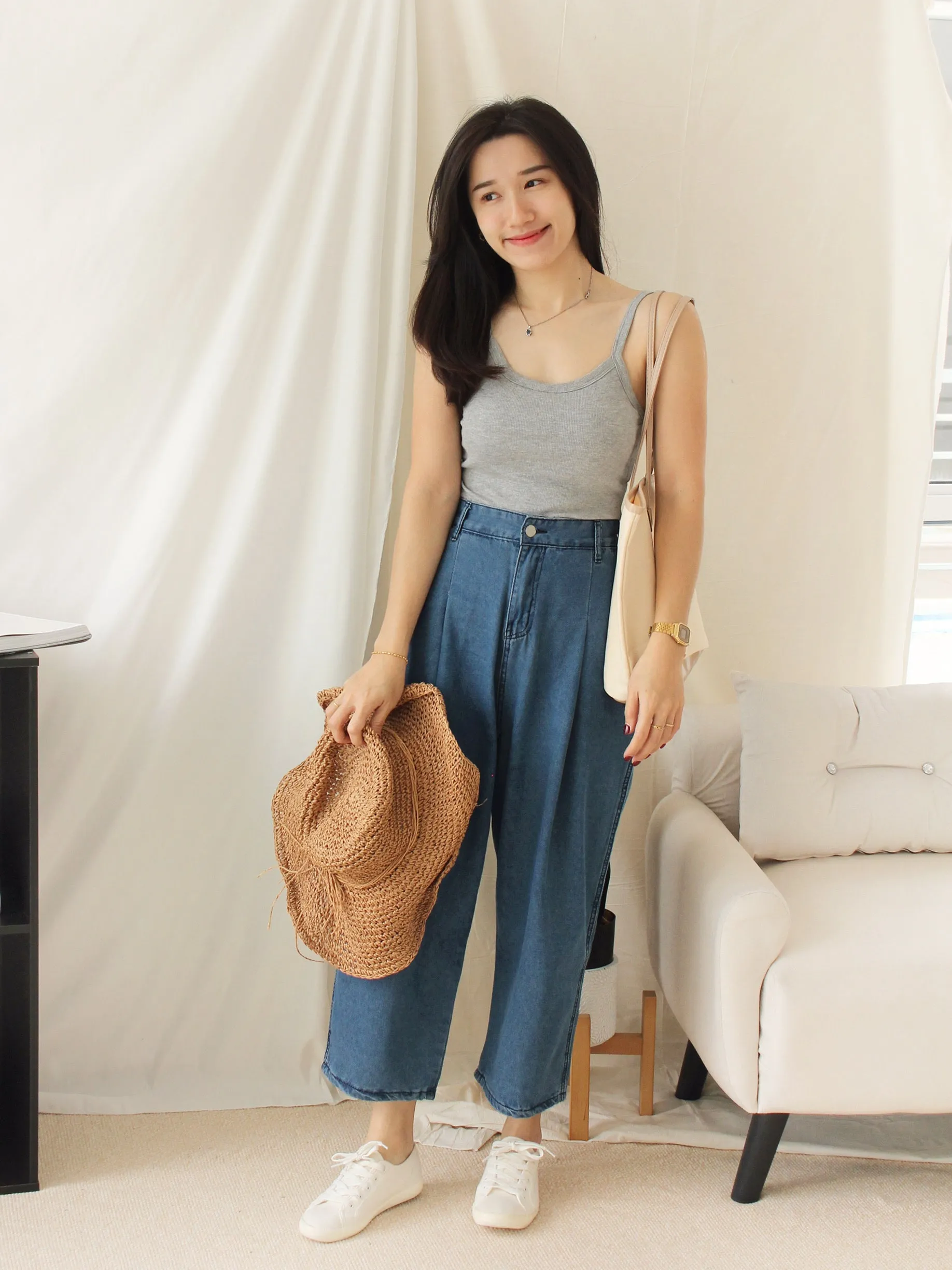 ISOBEL PADDED RIB TANK