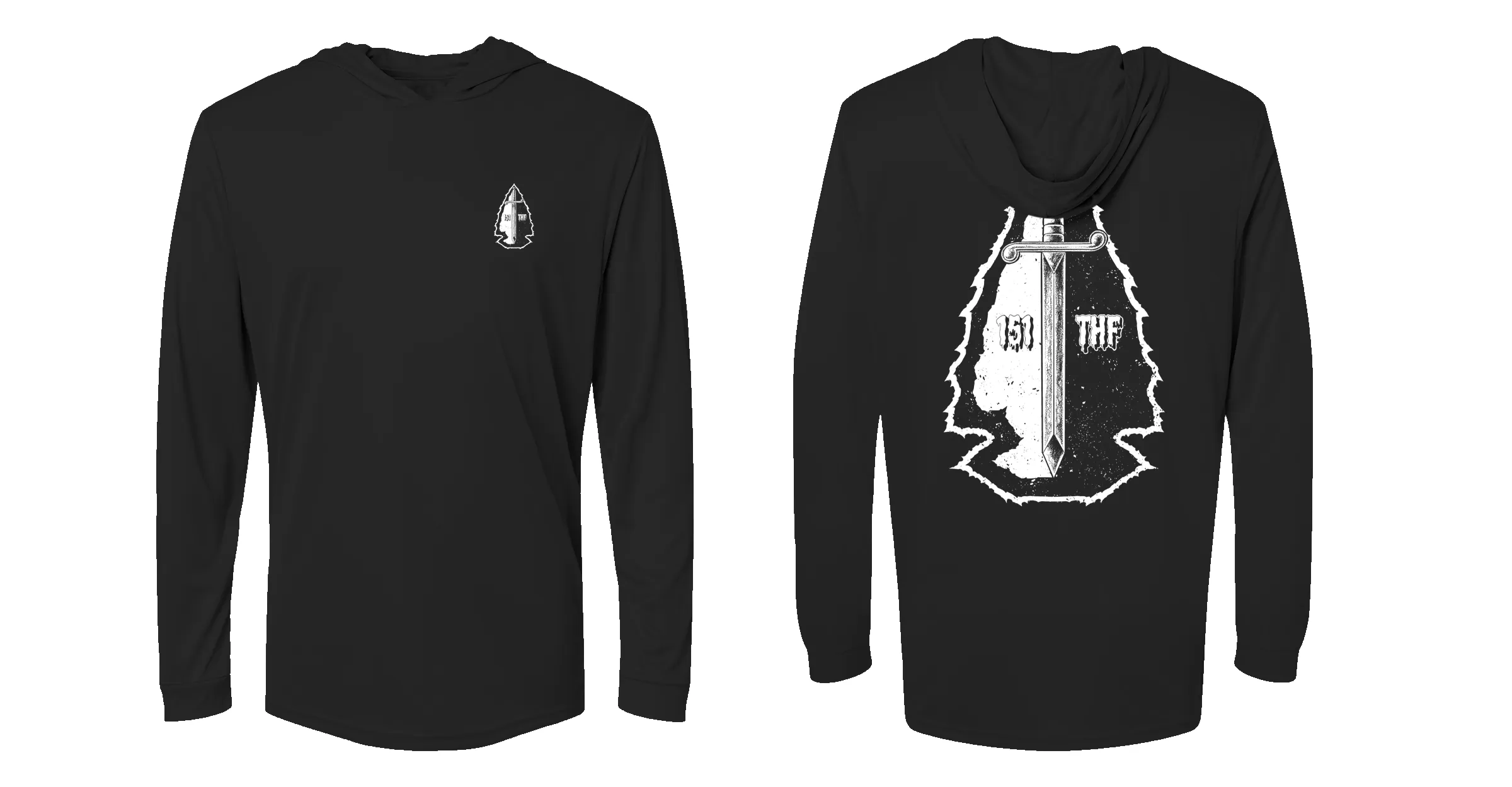 Jagged Logo THF x Canopy 151 Sun Shirts