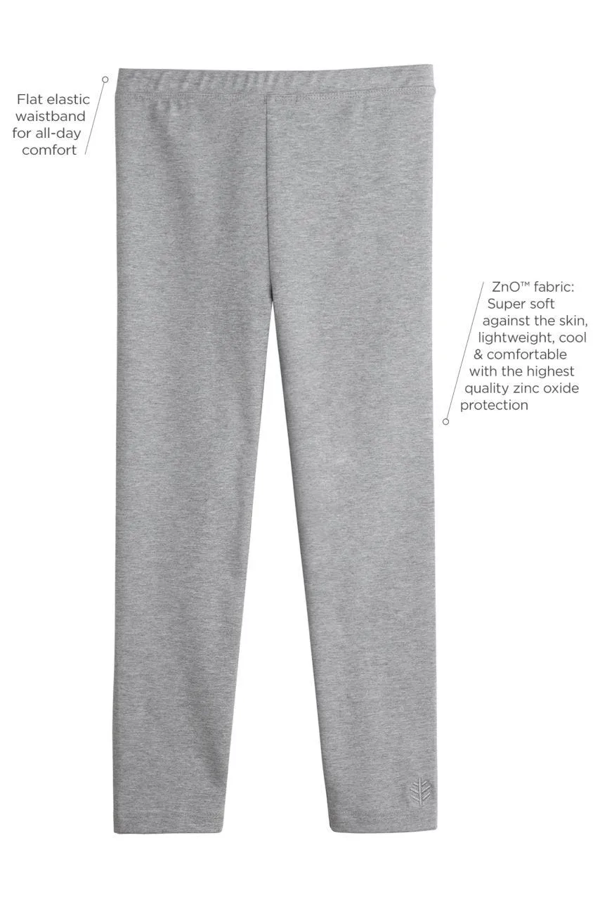 Kid's Monterey Summer Leggings  |  Grey Heather