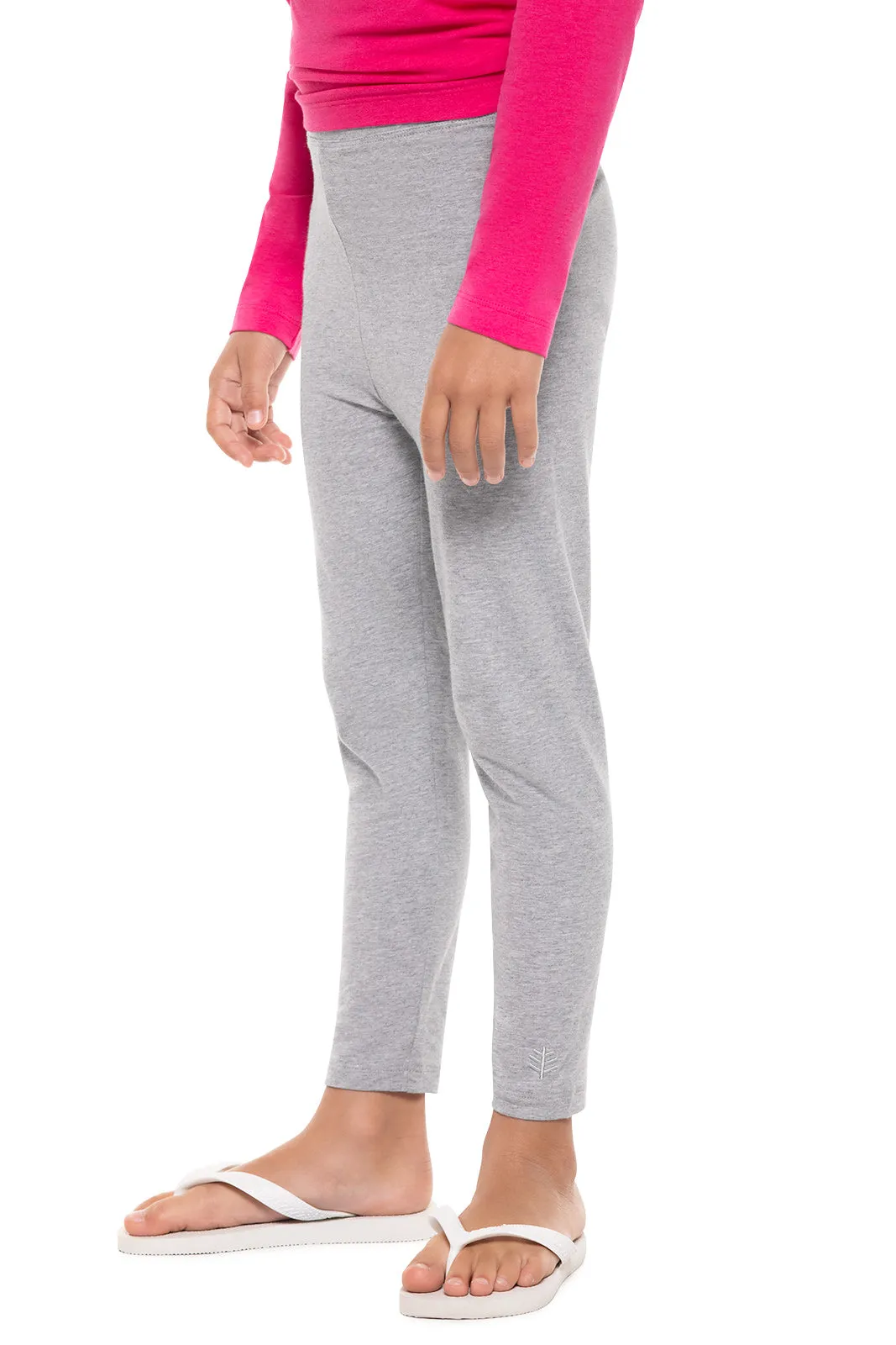 Kid's Monterey Summer Leggings  |  Grey Heather