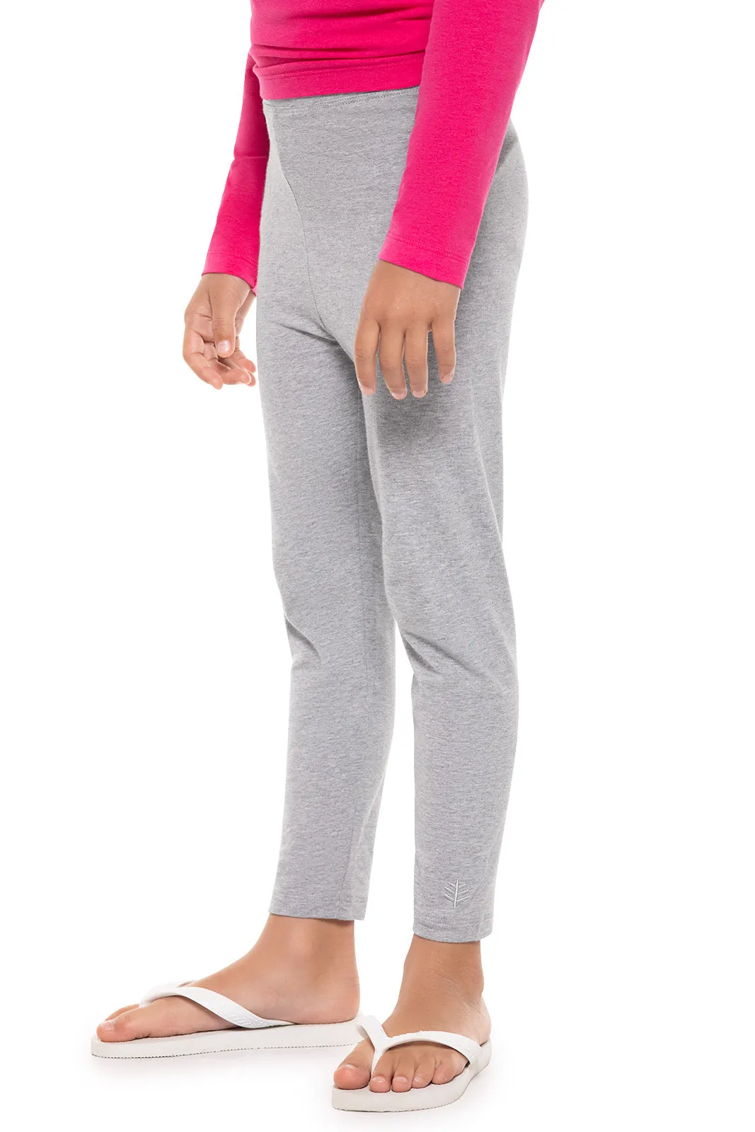 Kid's Monterey Summer Leggings  |  Grey Heather