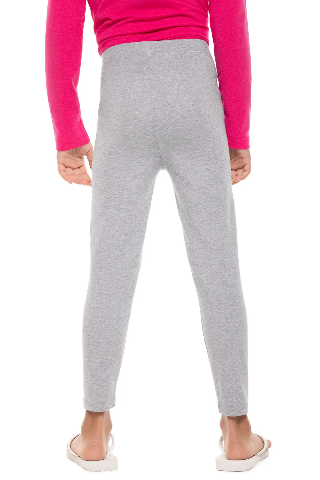 Kid's Monterey Summer Leggings  |  Grey Heather