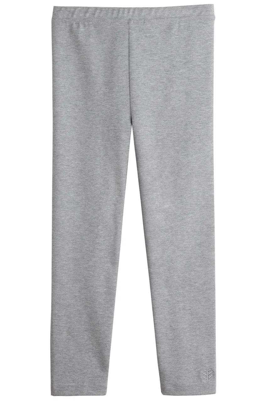 Kid's Monterey Summer Leggings  |  Grey Heather
