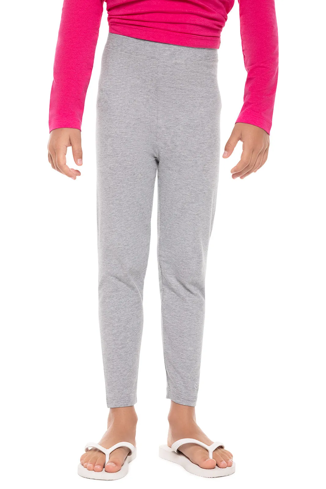 Kid's Monterey Summer Leggings  |  Grey Heather