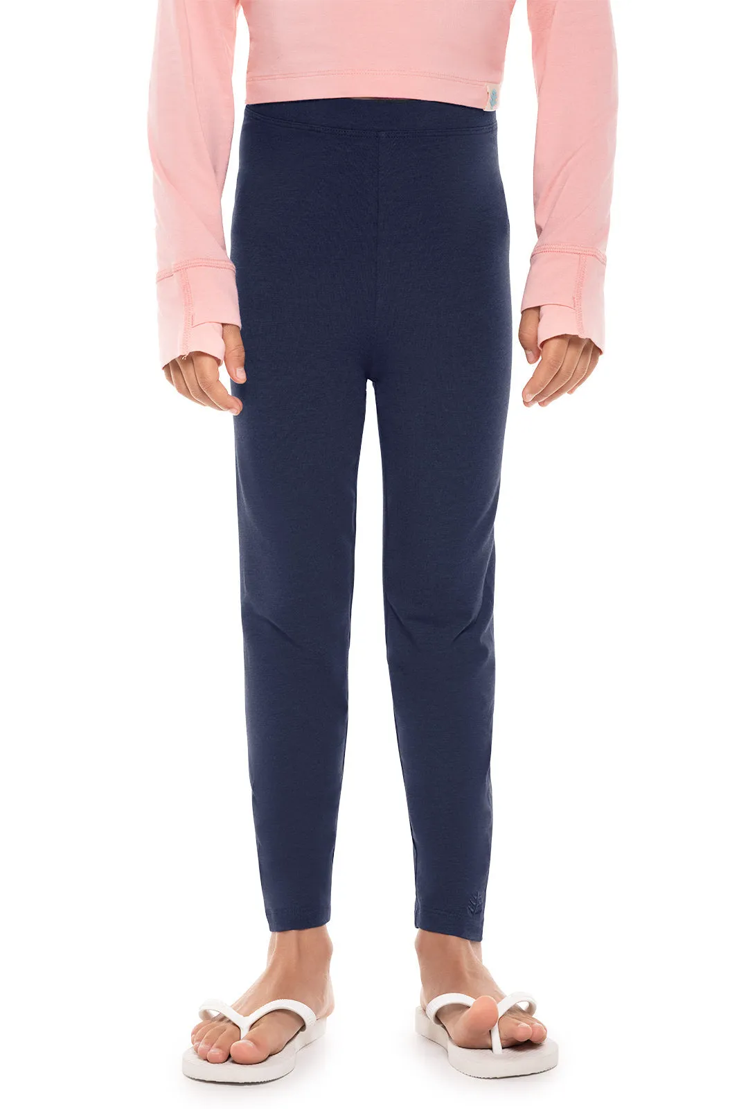 Kid's Monterey Summer Leggings  |  Navy