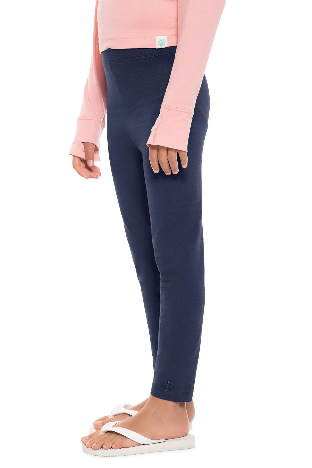 Kid's Monterey Summer Leggings  |  Navy
