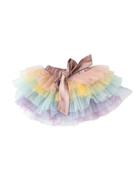 Little Ballerina Tutu Skirt - Rainbow Light