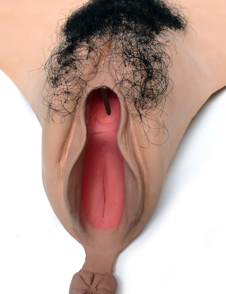 Masturbator Vee-String Vagina Prosthesis