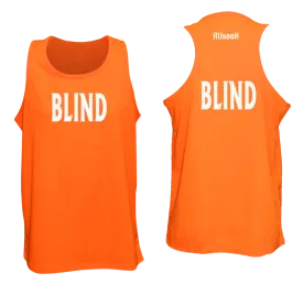 Men's BLIND Tank Top - Reflective or Black Text