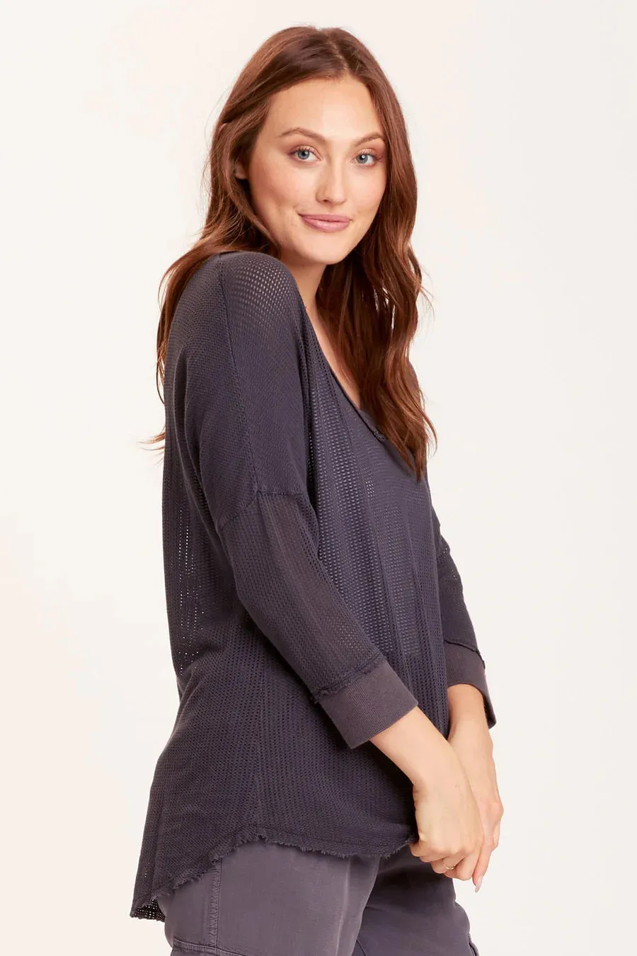 Mesh Fira Pullover Top
