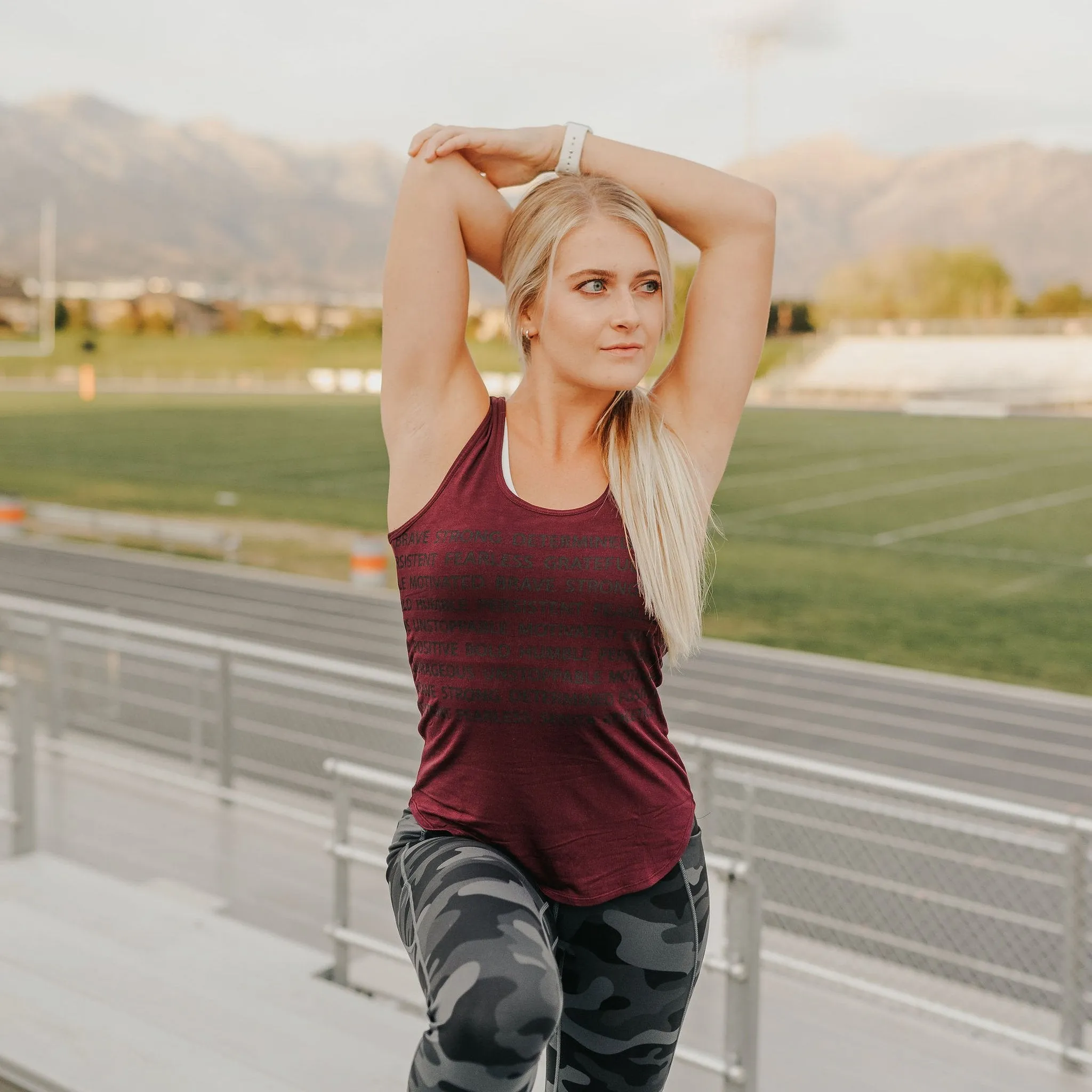 Motivate Tank - Purple