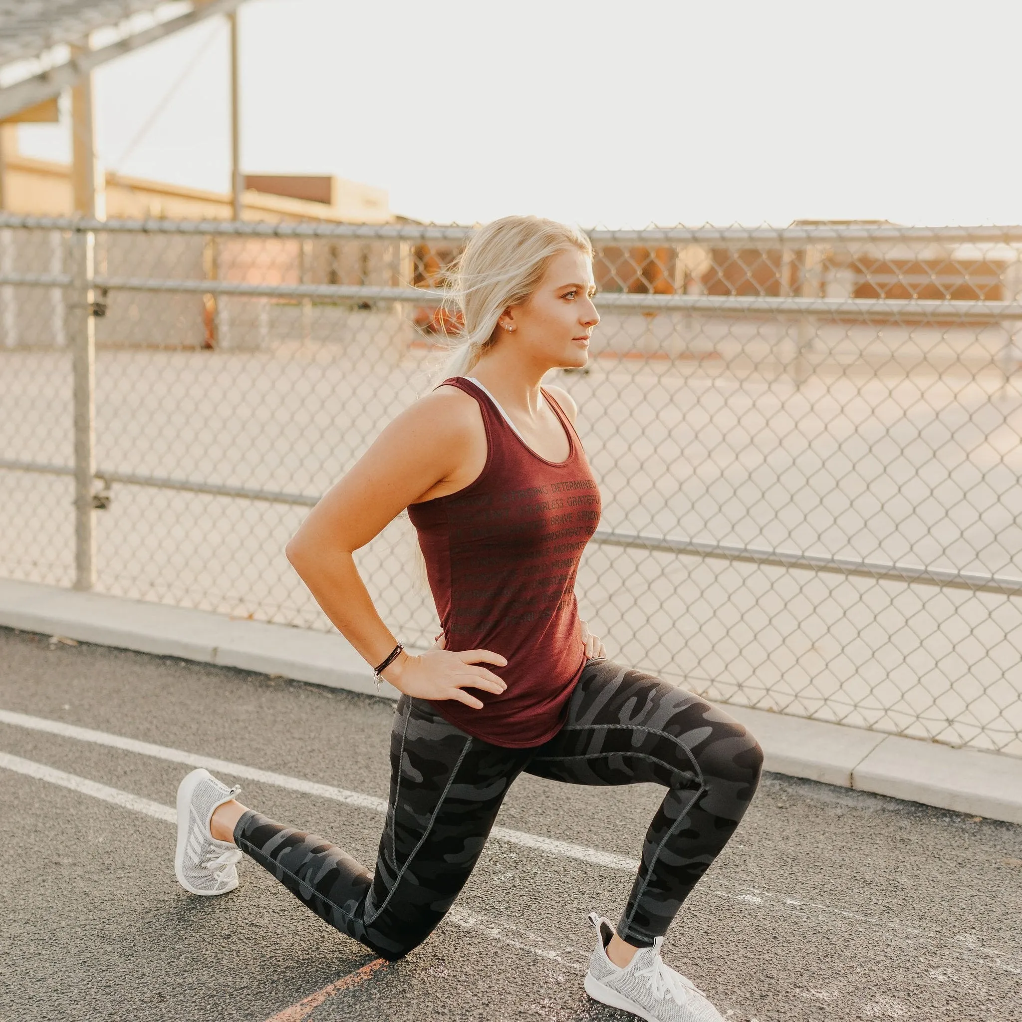 Motivate Tank - Purple