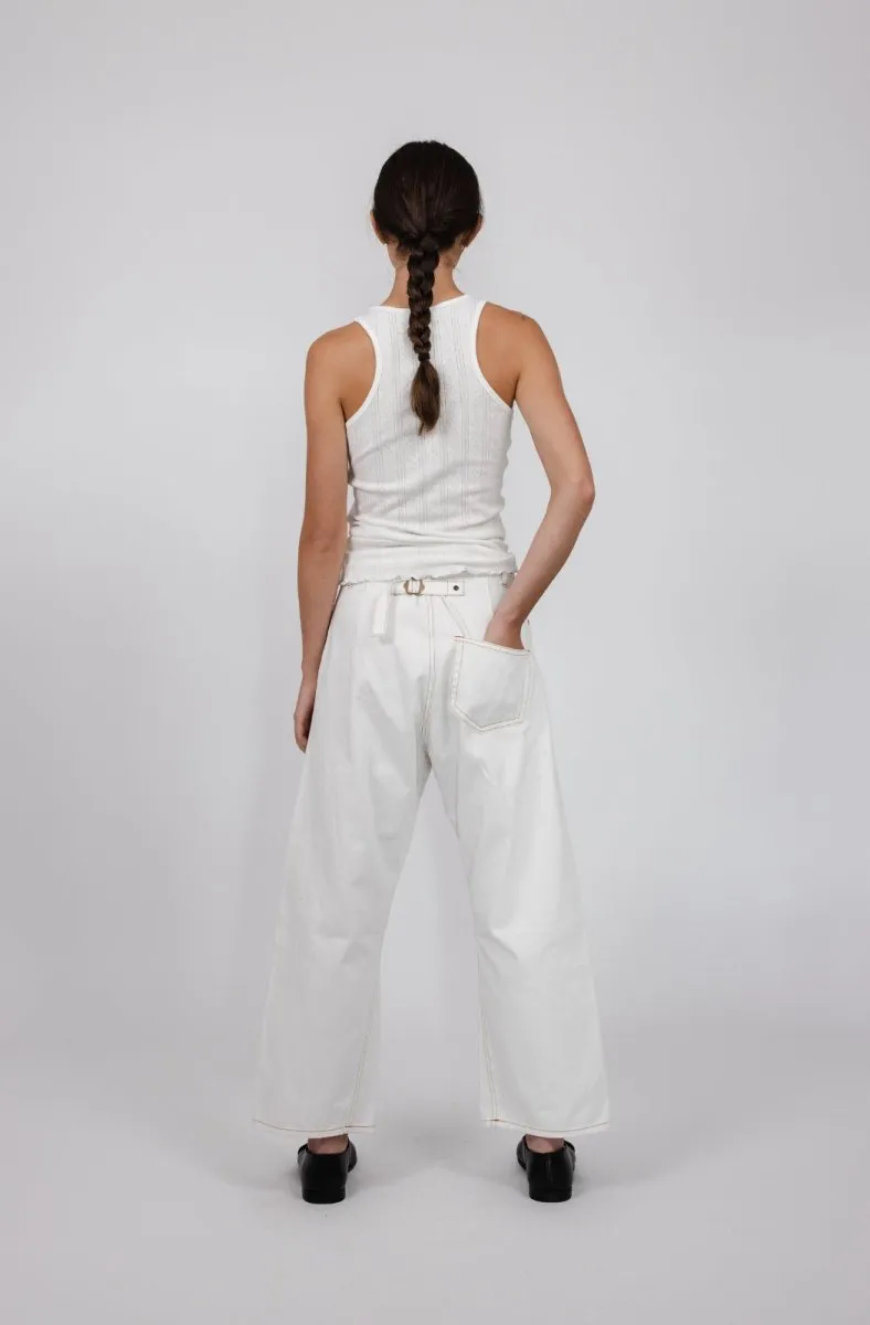 Racerback Pointelle Singlet