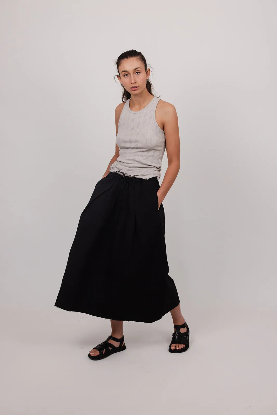 Racerback Pointelle Singlet