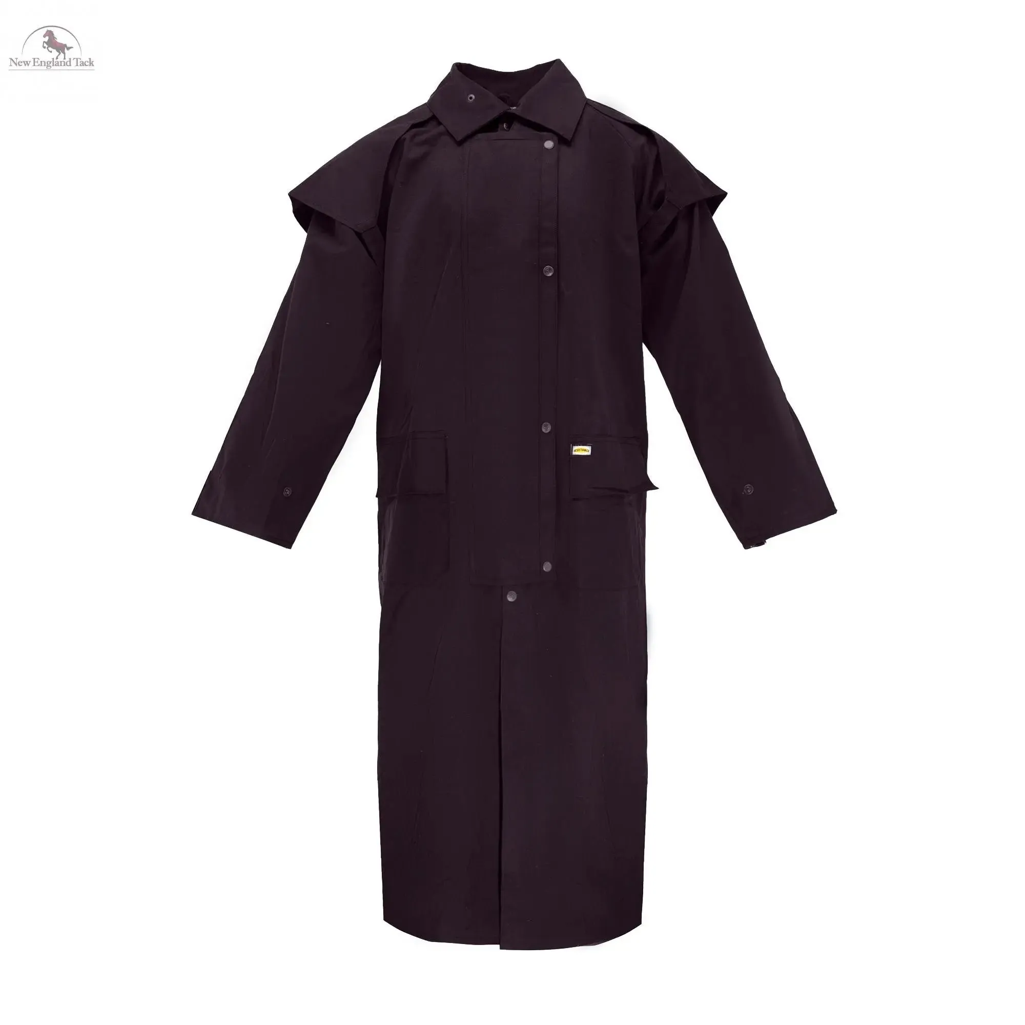 Resistance Western Oilskin Waterproof Duster Coat