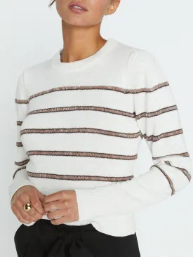 The Danon Shrunken Striped Crew